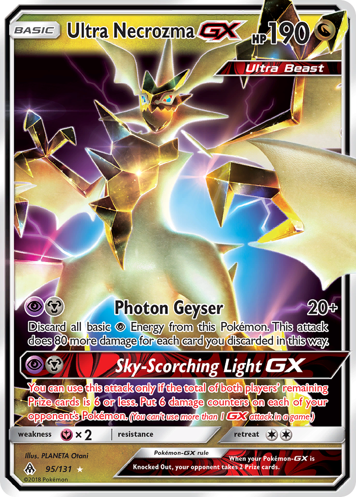 Forbidden Light Ultra Necrozma GX #95/131